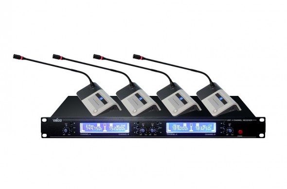 W41D 高保真一拖四会议话筒