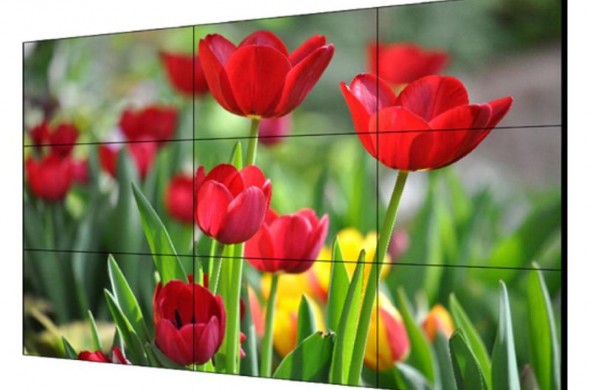 55英寸#3.5mm拼缝#普亮拼接屏