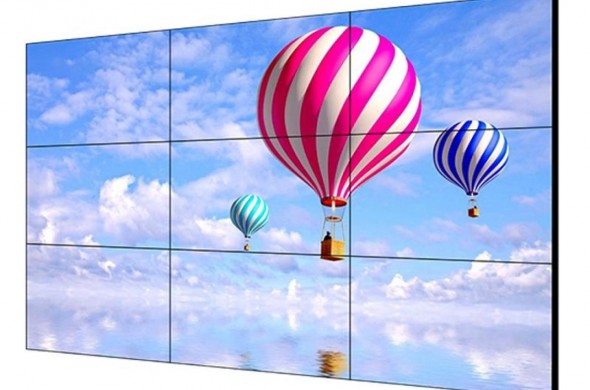 55英寸#0.88mm拼缝#普亮液晶拼接屏