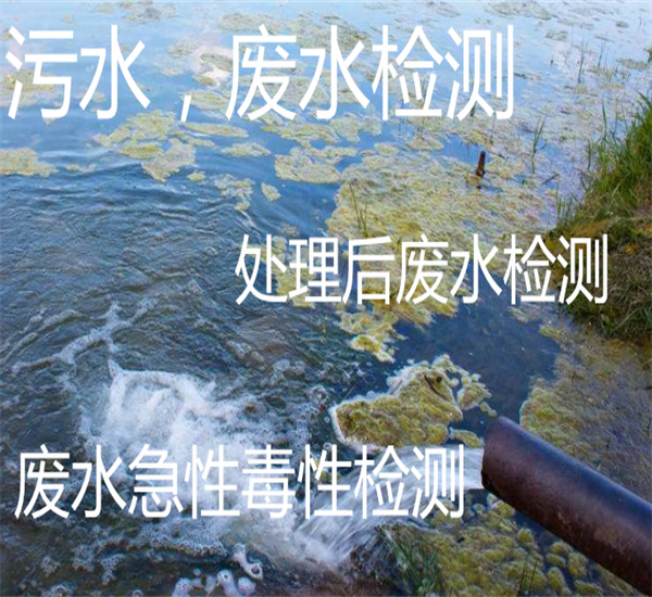 工业废水二氯甲烷检测 急性毒性检测